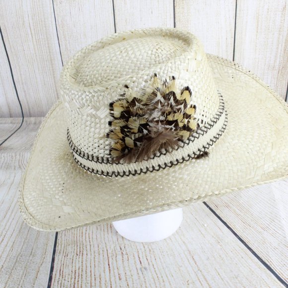 BAILEY Panama Straw Hat Size 7.5 - Picture 7 of 10